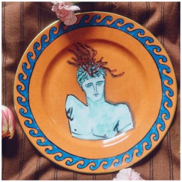 Ginori 1735, Il viaggio di Nettuno, Dessert plate