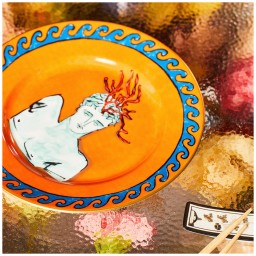 Ginori 1735, Il viaggio di Nettuno, Dessert plate