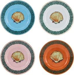Ginori 1735, Il viaggio di Nettuno, Set of 4 bread plates
