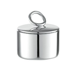 Christofle, Vertigo accessories, Covered sugar bowl