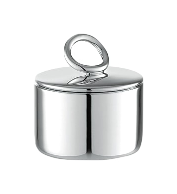 Christofle, Vertigo accessories, Covered sugar bowl