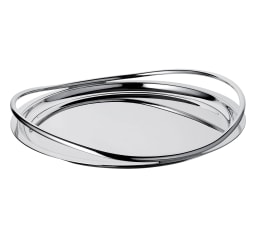 Christofle, Vertigo accessories, Round tray