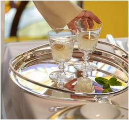 Christofle, Vertigo accessories, Round tray