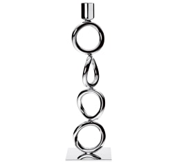 Christofle, Vertigo accessories, 4-ring candlestick