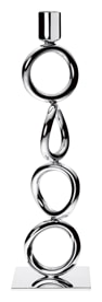 Christofle, Vertigo accessories, 4-ring candlestick