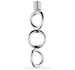 Christofle, Vertigo accessories, 3-ring candlestick