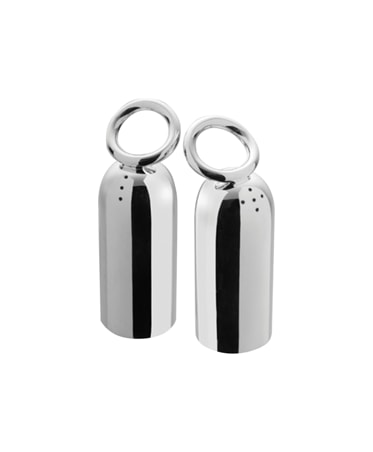 Christofle, Vertigo accessories, Salt and pepper shaker set