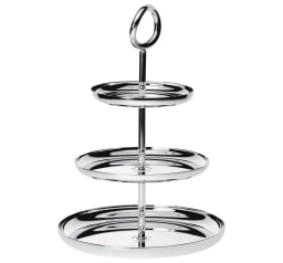 Christofle, Vertigo accessories, 3-tier pastry stand