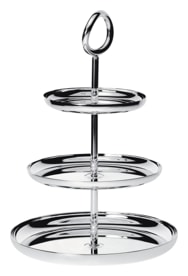 Christofle, Vertigo accessories, 3-tier pastry stand