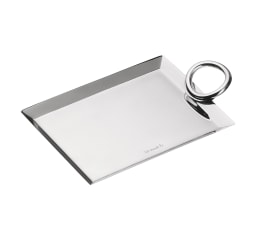 Christofle, Vertigo accessories, Business card tray