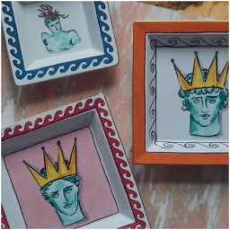 Ginori 1735, Il viaggio di Nettuno, Square change tray, large