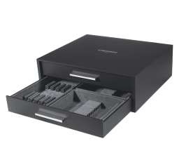 Christofle, Jardin d'Eden, silver plated, Flatware set for 12 people (75 pieces) with chest