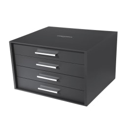 Christofle, Spatours, silver plated, Flatware set for 12 people (110 pieces) with chest