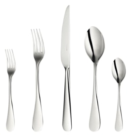 Christofle, Origine cutlery, stainless steel, Flatware set for 6 people (36 pieces) with chest