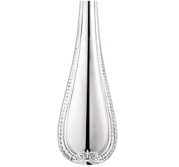 Christofle, Malmaison cutlery, silver plated, Flatware set for 6 people (24 pieces) with chest