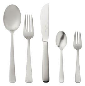 Robbe & Berking, Atlantic, stainless steel, 5-piece place setting