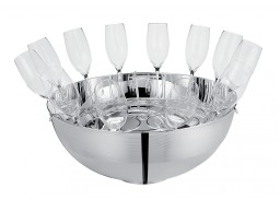 Ercuis, Transat accessories, Champagne Set 12 Glasses