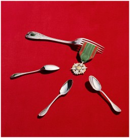 Puiforcat, Elysée, sterling silver, Fish serving fork