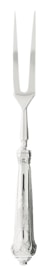 Puiforcat, Elysée, sterling silver, Carving serving fork