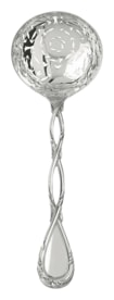 Puiforcat, Royal, sterling silver, Pierced sugar spoon