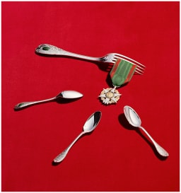 Puiforcat, Elysée, sterling silver, Snail fork