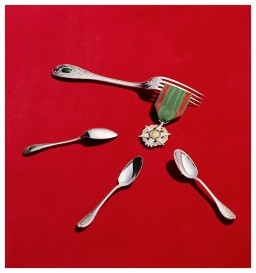 Puiforcat, Elysée, sterling silver, Salad fork