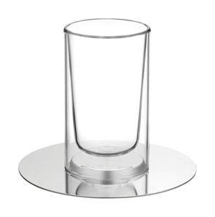 Puiforcat, Phi tea and coffee accessories, Infusion cup and saucer