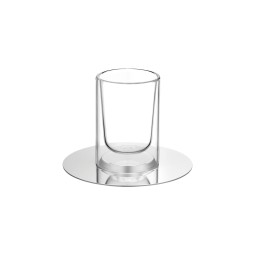 Puiforcat, Phi tea and coffee accessories, Tea cup and saucer