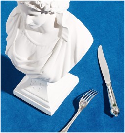 Puiforcat, Elysée, sterling silver, Rice server