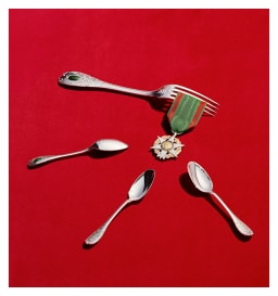 Puiforcat, Elysée, sterling silver, Sugar spoon