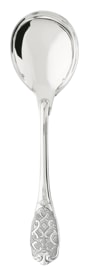 Puiforcat, Elysée, sterling silver, Round soup spoon