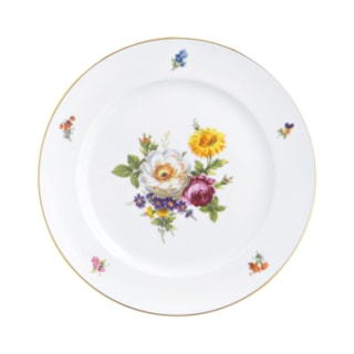 Fürstenberg, Alt fürstenberg bunte blume, Breakfast plate