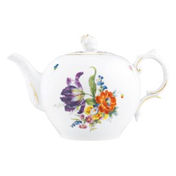 Fürstenberg, Alt fürstenberg bunte blume, Teapot