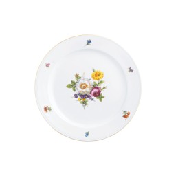 Fürstenberg, Alt fürstenberg bunte blume, Dinner plate