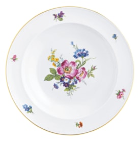 Fürstenberg, Alt fürstenberg bunte blume, Soup plate, large