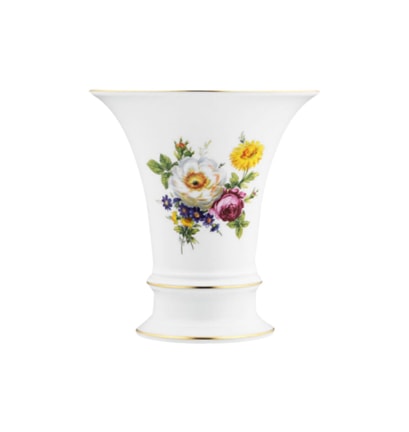 Fürstenberg, Alt fürstenberg bunte blume, Vase, small