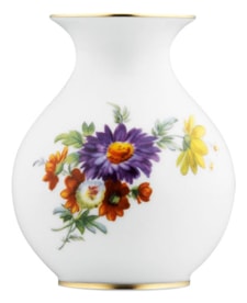 Fürstenberg, Alt fürstenberg bunte blume, Vase