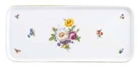 Fürstenberg, Alt fürstenberg bunte blume, Sandwich plate