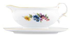 Fürstenberg, Alt fürstenberg bunte blume, Sauceboat