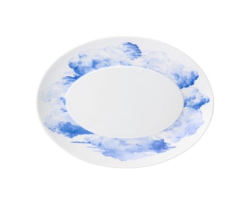 Fürstenberg, Auréole rêverie, Oval platter, small