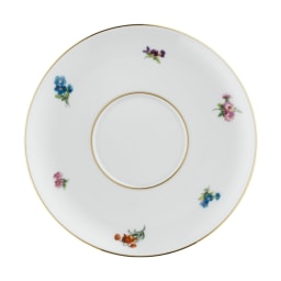 Fürstenberg, Alt Fürstenberg bunte blume, Soup saucer