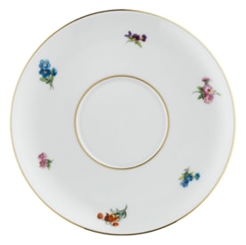 Fürstenberg, Alt Fürstenberg bunte blume, Soup saucer