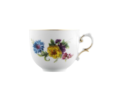 Fürstenberg, Alt fürstenberg bunte blume, Espresso cup