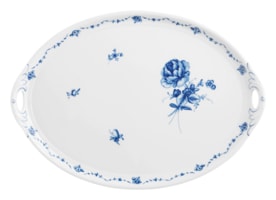 Fürstenberg, Alt fürstenberg lottine, Oval platter, extra large