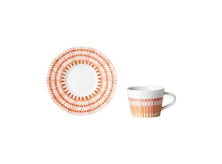 Bernardaud, Terra Rosa, Espresso cup and saucer