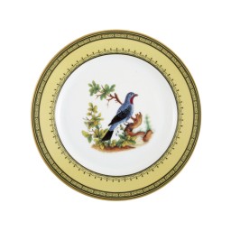 Bernardaud, Jardin du Roi, Salad plate, spangled cotinga