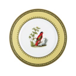 Bernardaud, Jardin du Roi, Dinner plate, lory of the east indies
