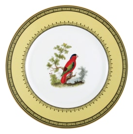 Bernardaud, Jardin du Roi, Salad plate, lory of the east indies