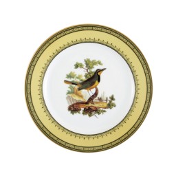 Bernardaud, Jardin du Roi, Salad plate, olive thrush