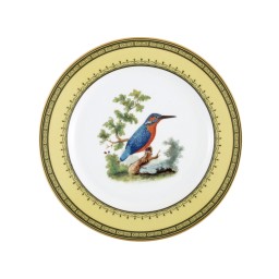 Bernardaud, Jardin du Roi, Salad plate, kingfisher